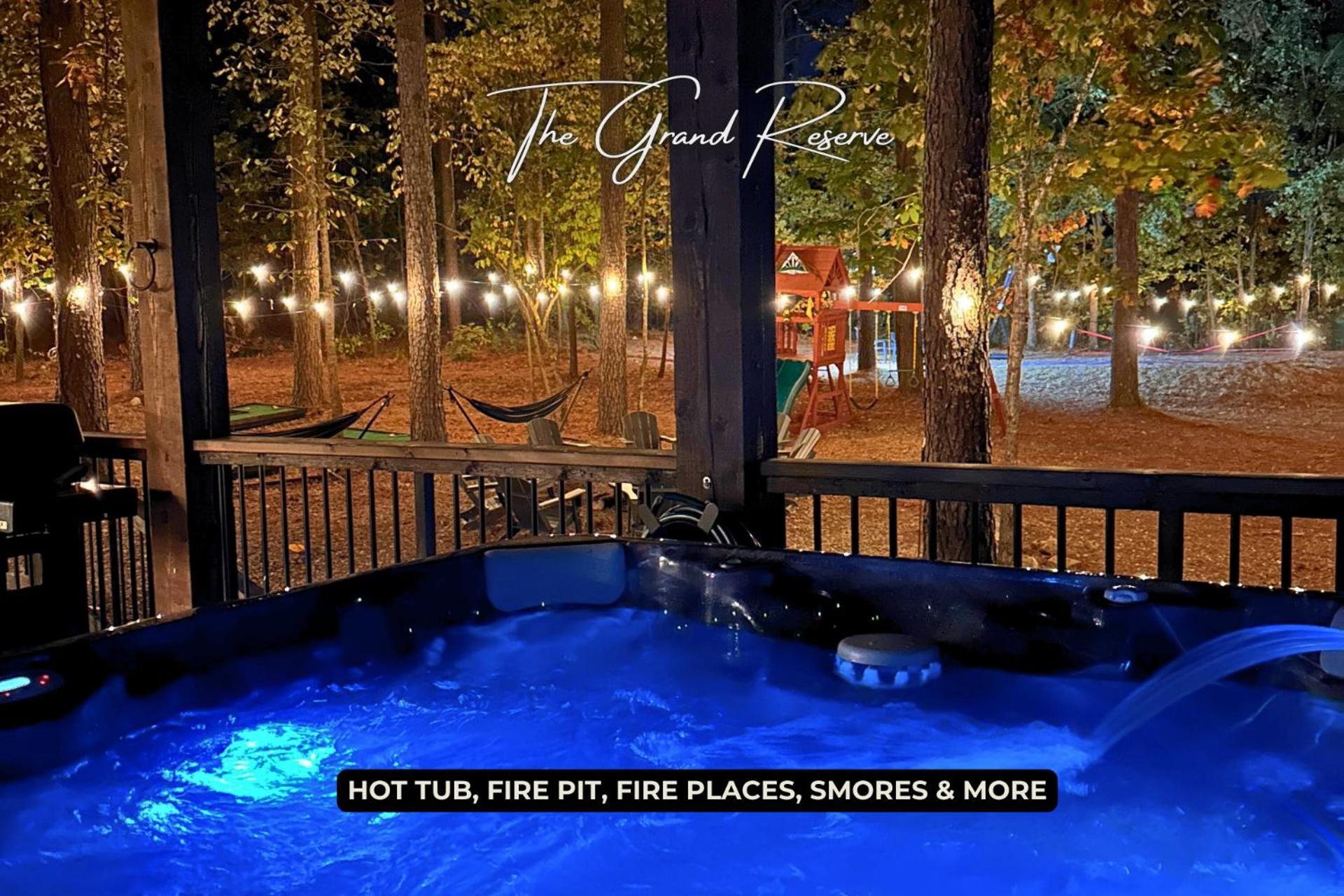Lux,Hot Tub,Atv,Hiking,Pickleball,Firepit,Arcade Broken Bow Exterior photo