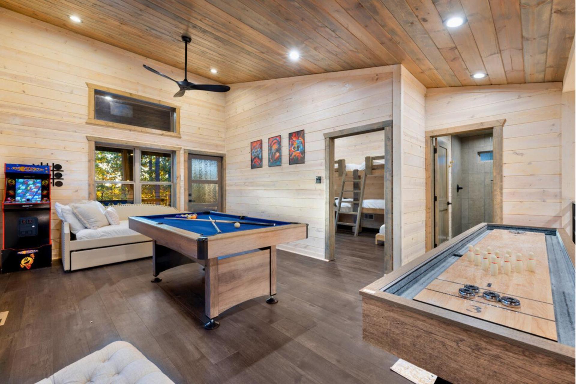 Lux,Hot Tub,Atv,Hiking,Pickleball,Firepit,Arcade Broken Bow Exterior photo